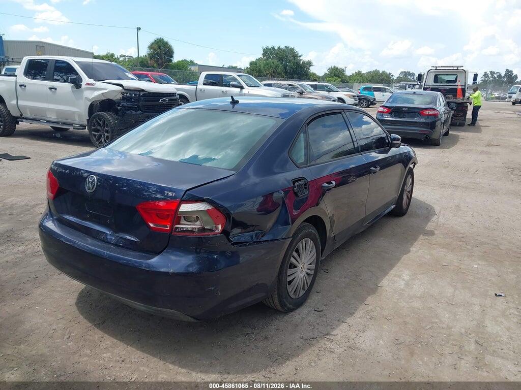 1VWAT7A3XFC046839 2015 VOLKSWAGEN PASSAT photo no. 4