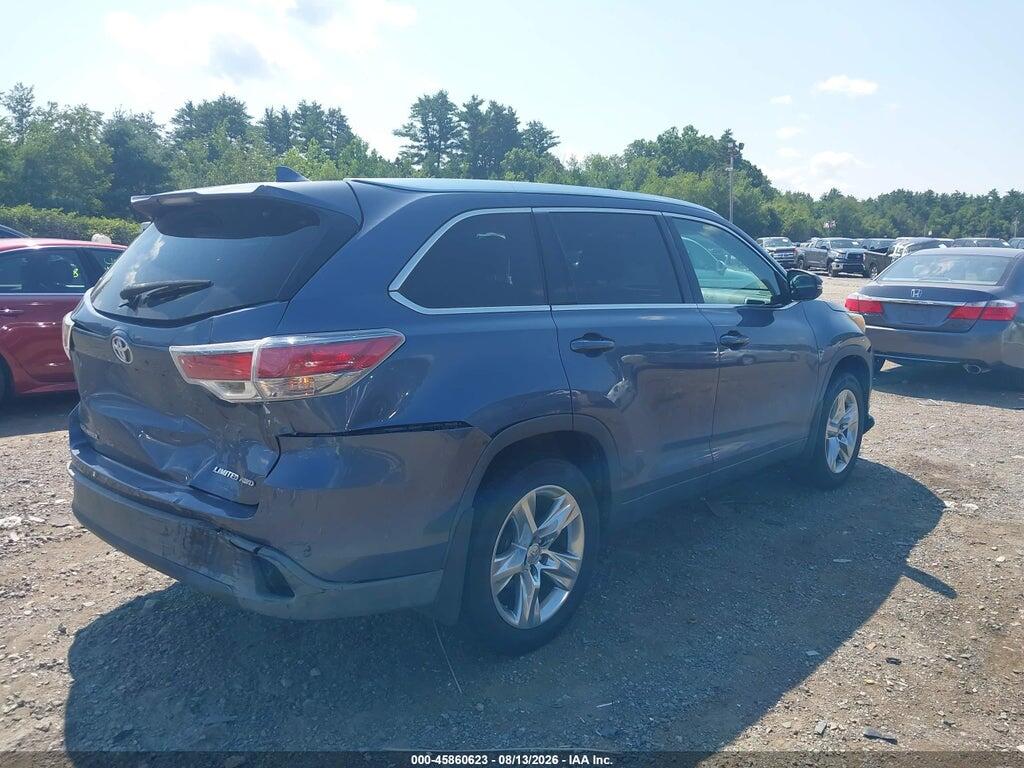 5TDDKRFH4FS075352 2015 TOYOTA HIGHLANDER photo no. 4
