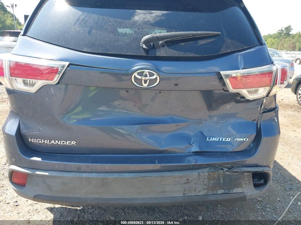 5TDDKRFH4FS075352 2015 TOYOTA HIGHLANDER photo no. 6