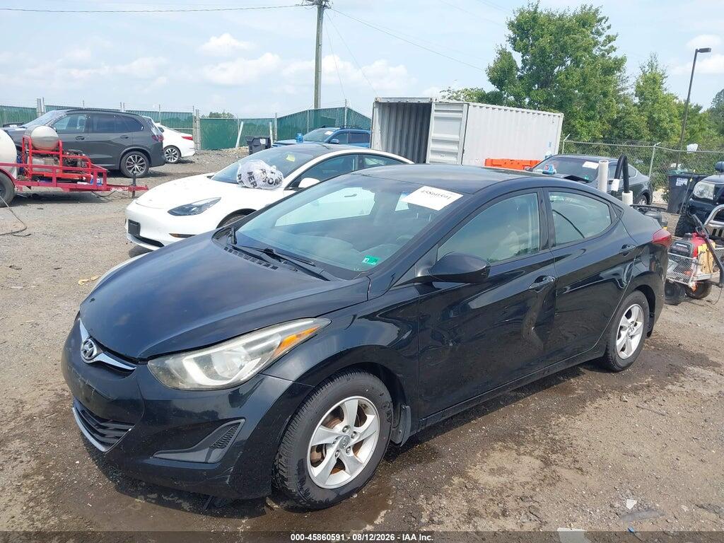 KMHDH4AE4FU225417 2015 HYUNDAI ELANTRA photo no. 2