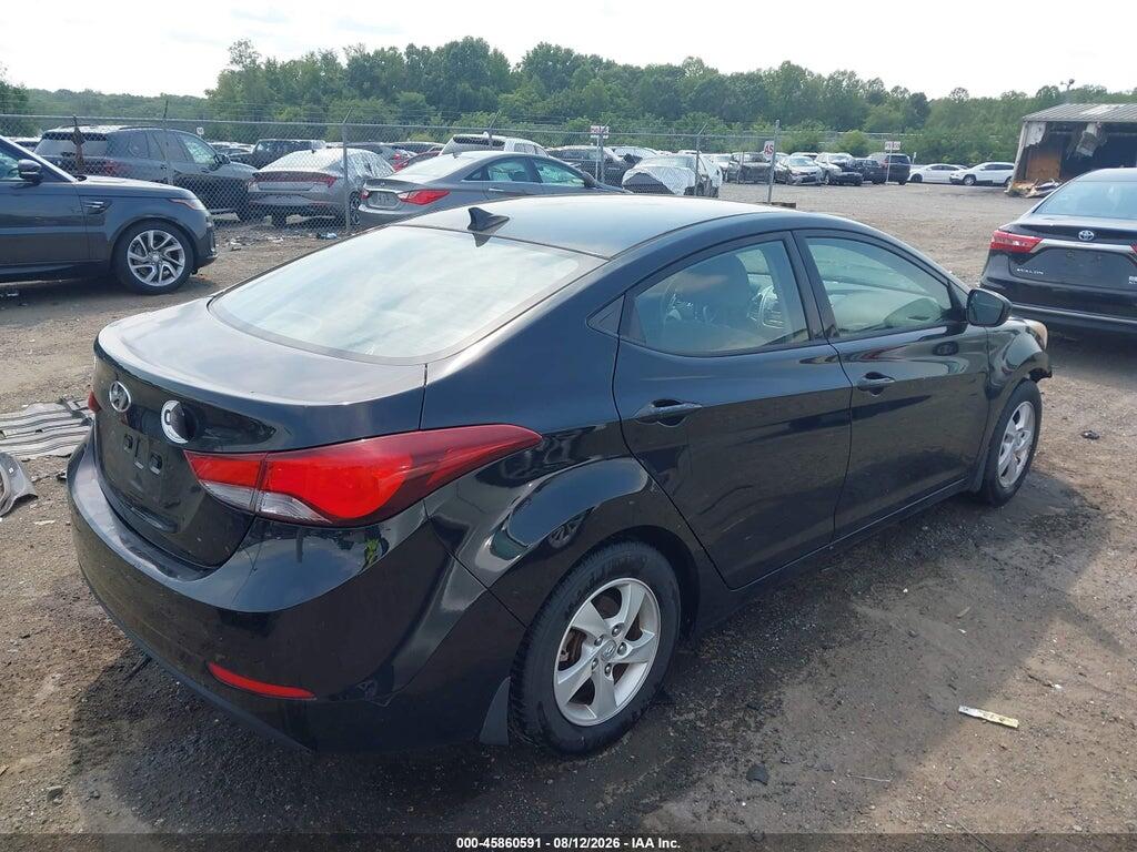 KMHDH4AE4FU225417 2015 HYUNDAI ELANTRA photo no. 4