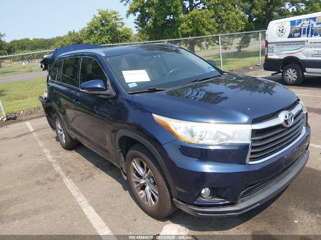 5TDJKRFH3FS126102 2015 TOYOTA HIGHLANDER photo no. 1