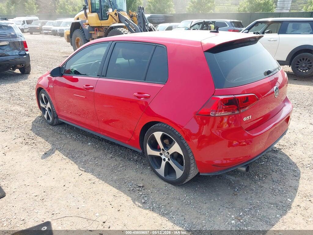 3VW4T7AU1FM027133 2015 VOLKSWAGEN GOLF GTI photo no. 3
