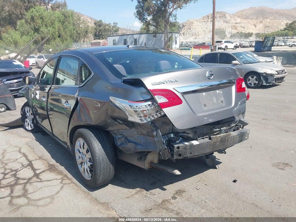 3N1AB7AP7FL661350 2015 NISSAN SENTRA photo no. 3