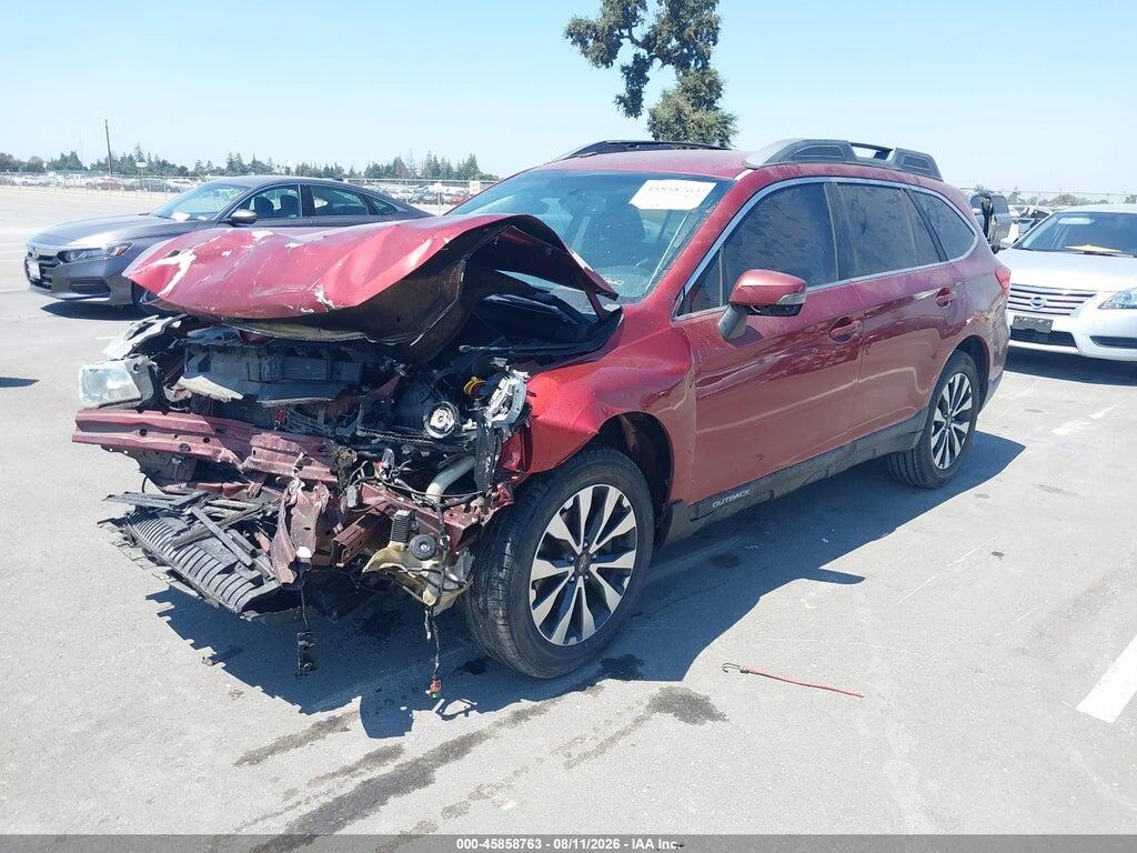4S4BSAJC3F3214081 2015 SUBARU OUTBACK photo no. 2