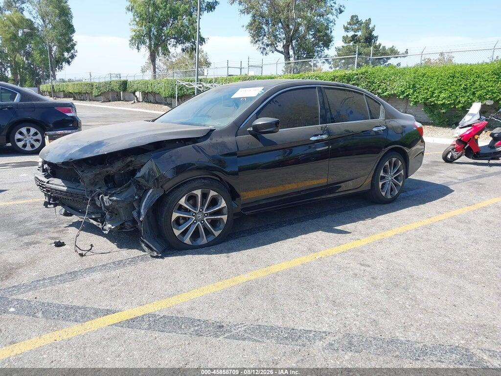 1HGCR2F51FA175055 2015 HONDA ACCORD photo no. 2