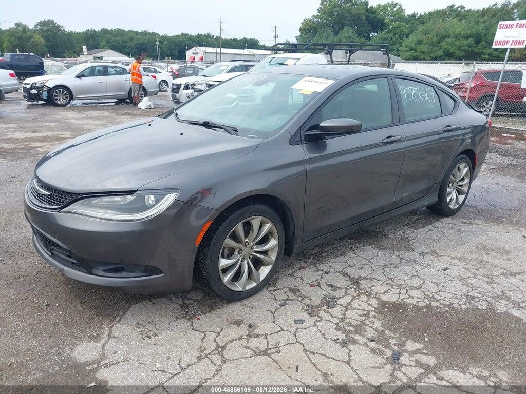 1C3CCCBB3FN500352 2015 CHRYSLER 200 photo no. 2