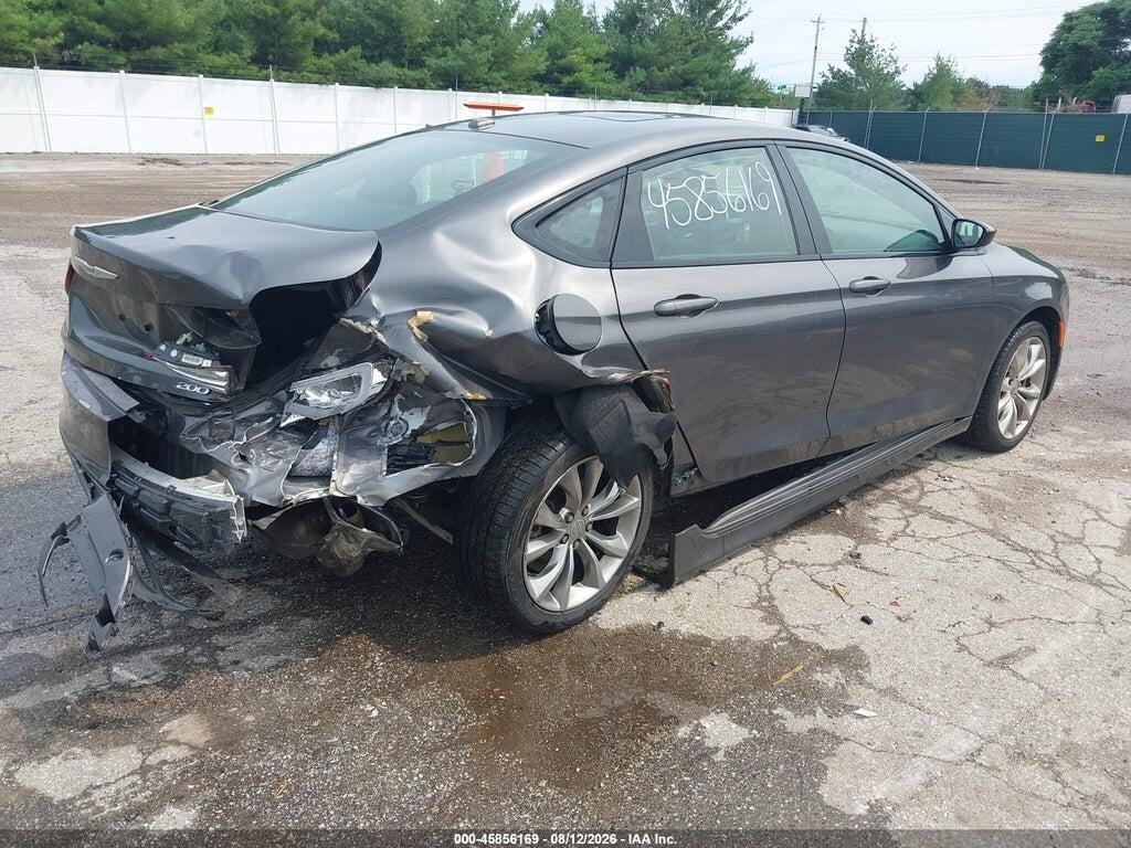 1C3CCCBB3FN500352 2015 CHRYSLER 200 photo no. 4