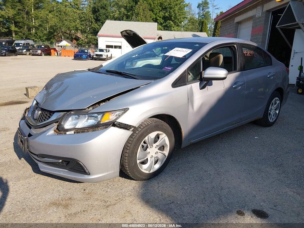 19XFB2F57FE263234 2015 HONDA CIVIC photo no. 2
