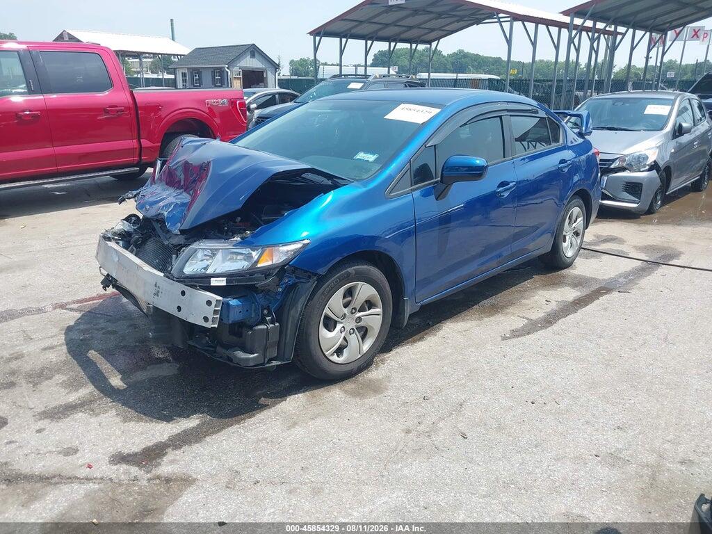 2HGFB2F58FH558283 2015 HONDA CIVIC photo no. 2