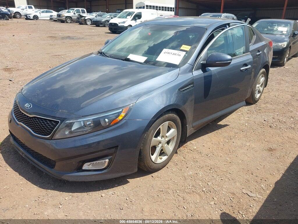 KNAGM4A76F5557283 2015 KIA OPTIMA photo no. 2