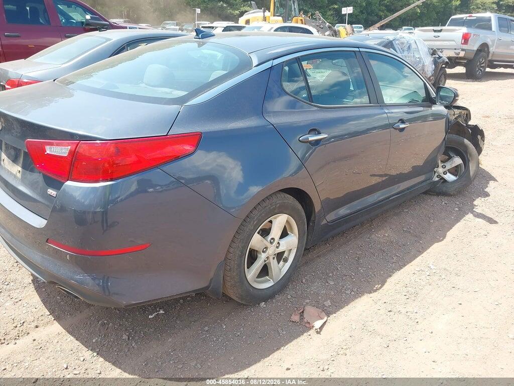 KNAGM4A76F5557283 2015 KIA OPTIMA photo no. 4