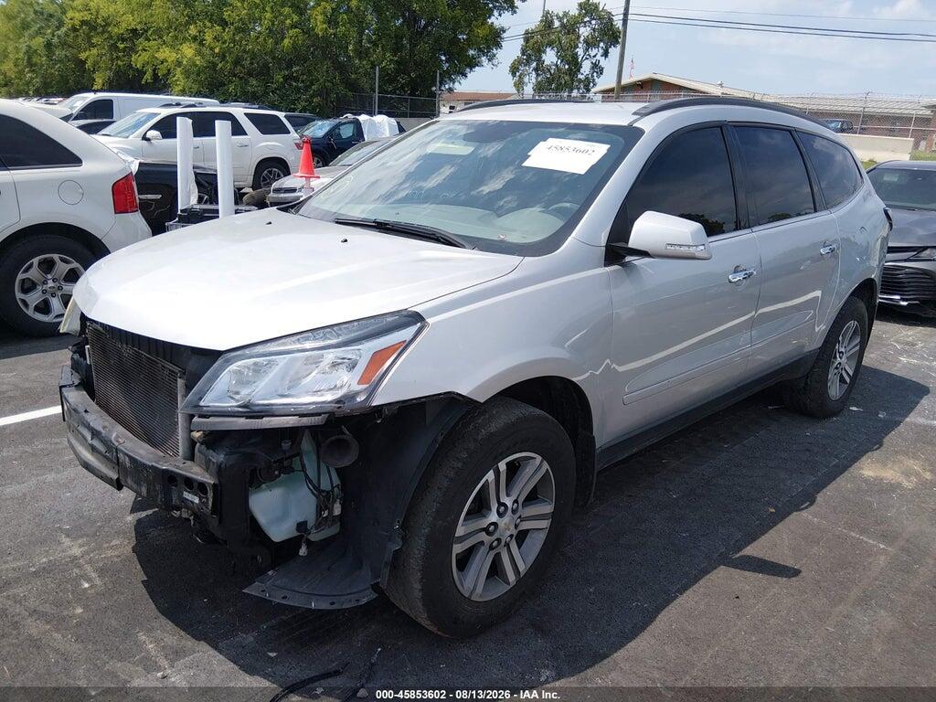 1GNKRGKD9FJ332908 2015 CHEVROLET TRAVERSE photo no. 2