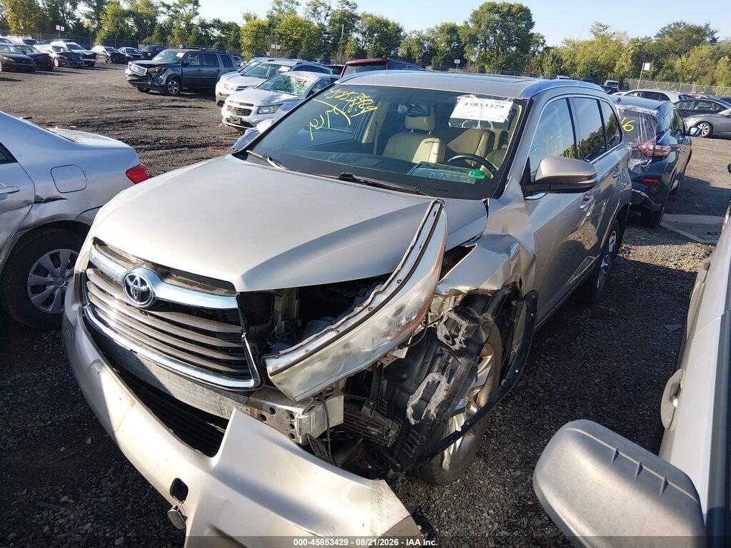 5TDDKRFH1FS098779 2015 TOYOTA HIGHLANDER photo no. 2