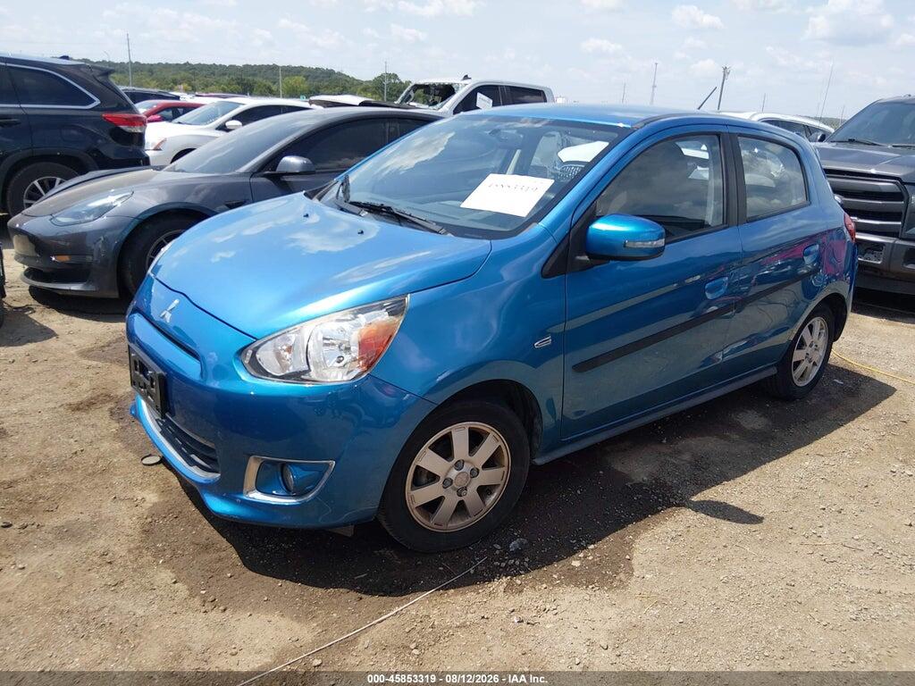 ML32A4HJ5FH049895 2015 MITSUBISHI MIRAGE photo no. 2