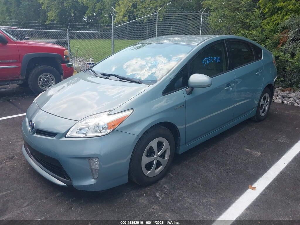 JTDKN3DU0F1983998 2015 TOYOTA PRIUS photo no. 2