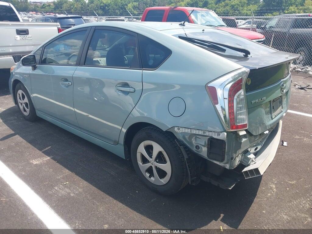 JTDKN3DU0F1983998 2015 TOYOTA PRIUS photo no. 3