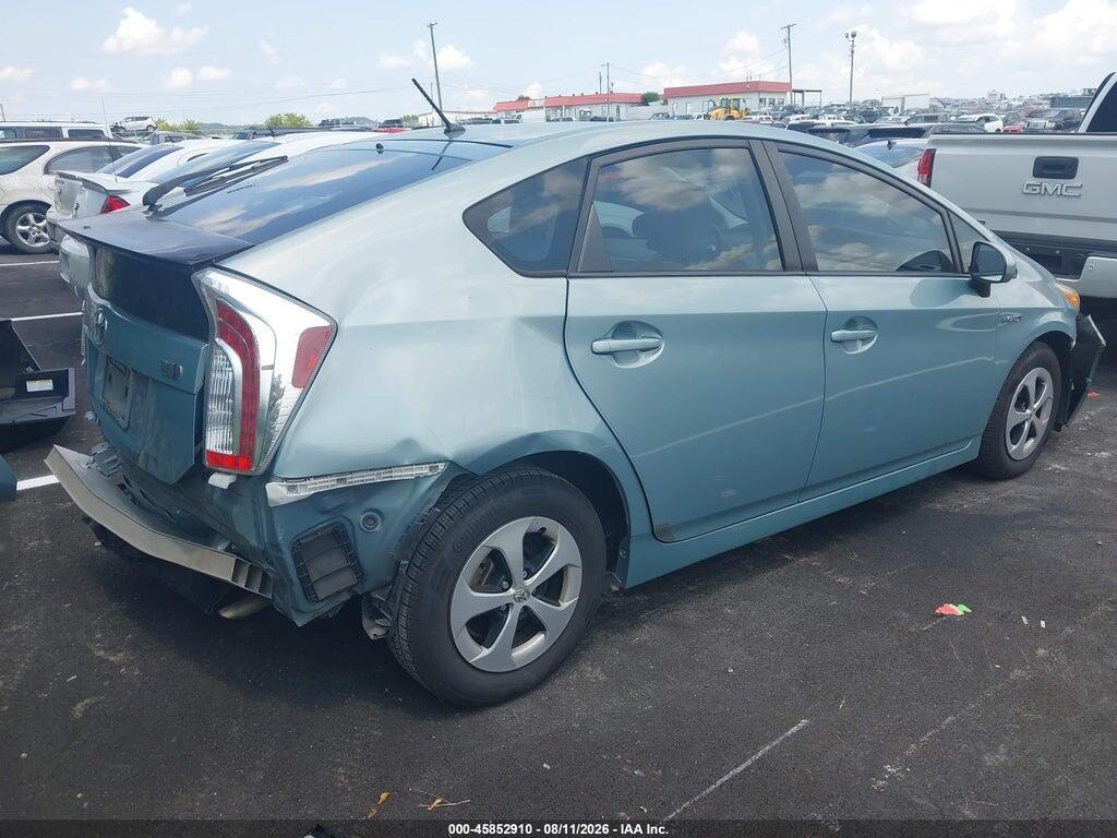 JTDKN3DU0F1983998 2015 TOYOTA PRIUS photo no. 4