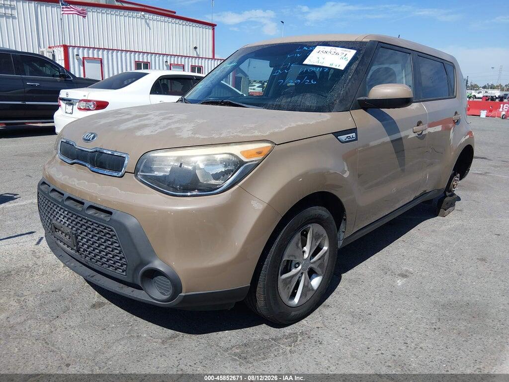 KNDJN2A27F7150074 2015 KIA SOUL photo no. 2