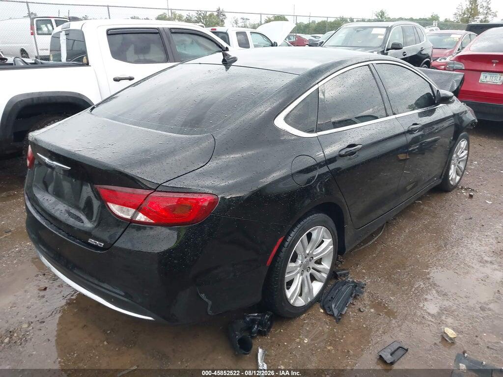 1C3CCCAB6FN653146 2015 CHRYSLER 200 photo no. 4
