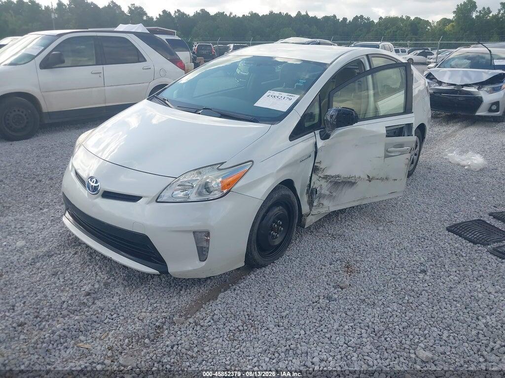 JTDKN3DU5F0426574 2015 TOYOTA PRIUS photo no. 2