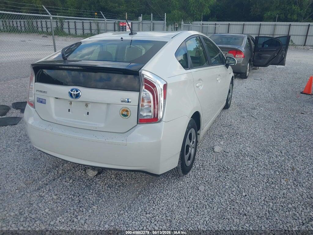 JTDKN3DU5F0426574 2015 TOYOTA PRIUS photo no. 4