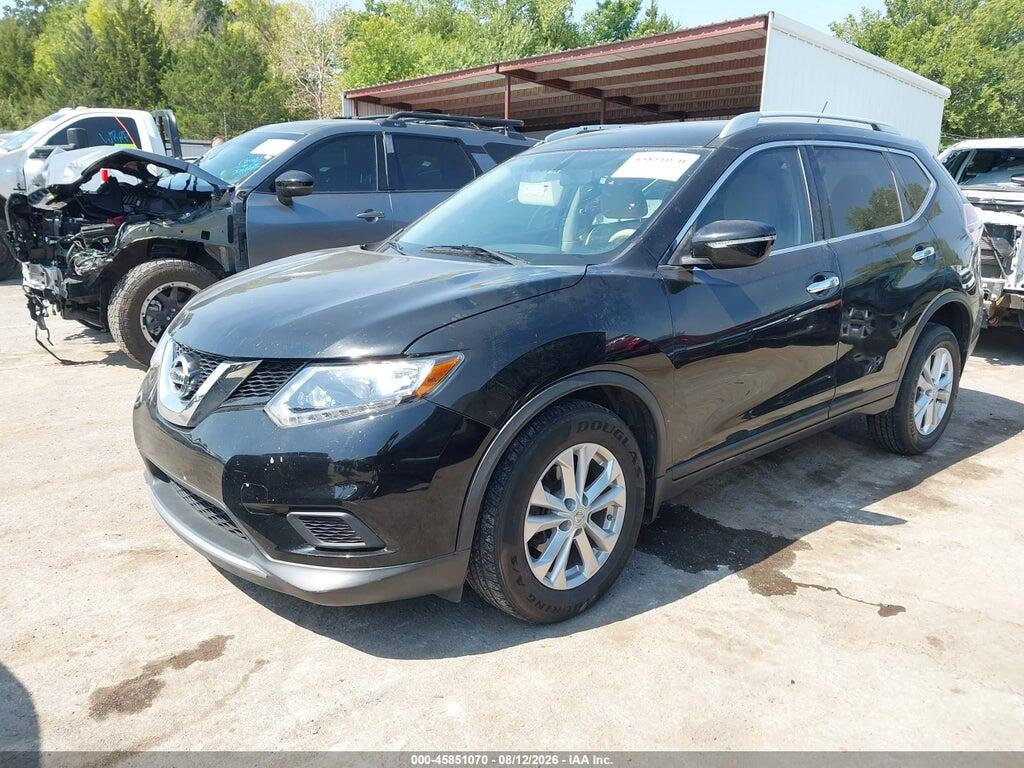 KNMAT2MT1FP554076 2015 NISSAN ROGUE photo no. 2