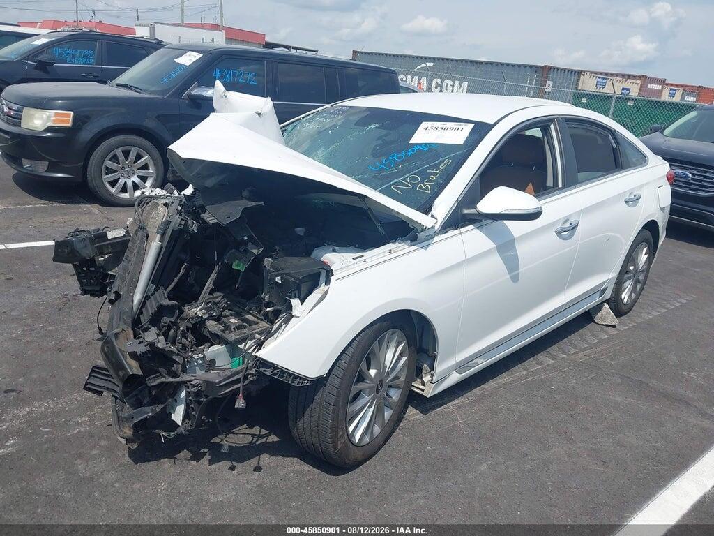 5NPE34AF2FH048554 2015 HYUNDAI SONATA photo no. 2