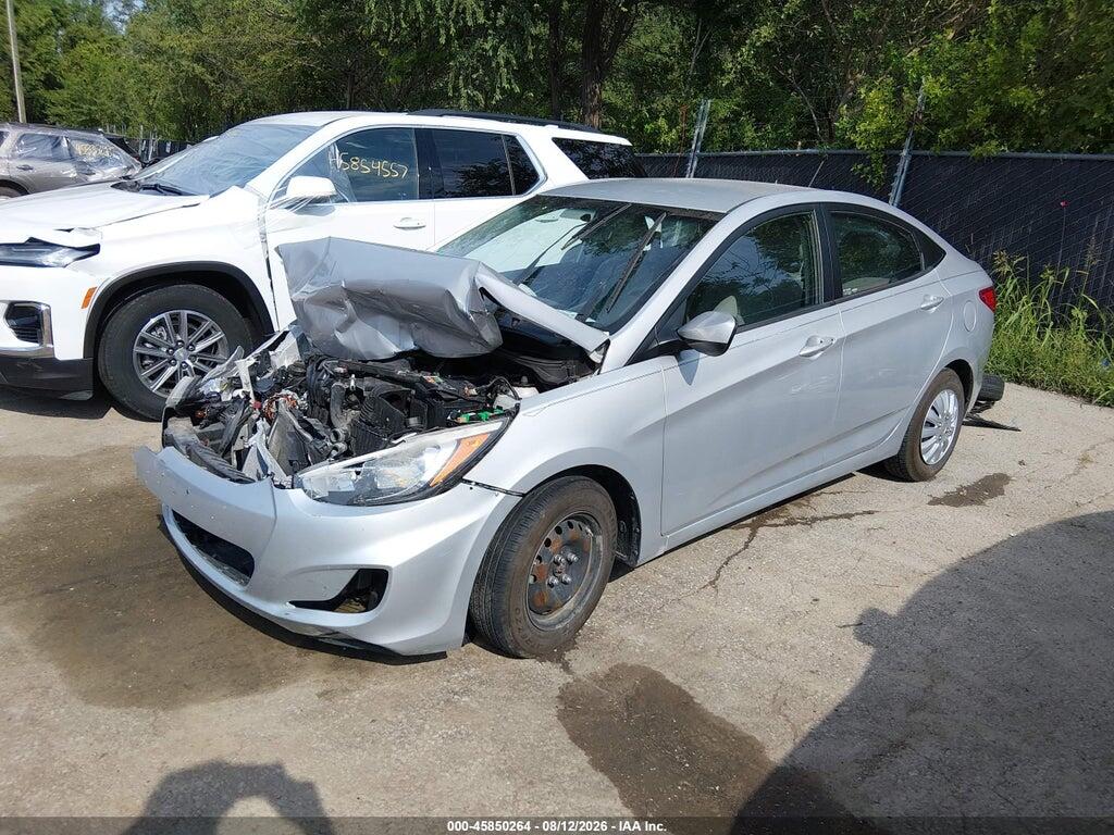 KMHCT4AE4FU915677 2015 HYUNDAI ACCENT photo no. 2