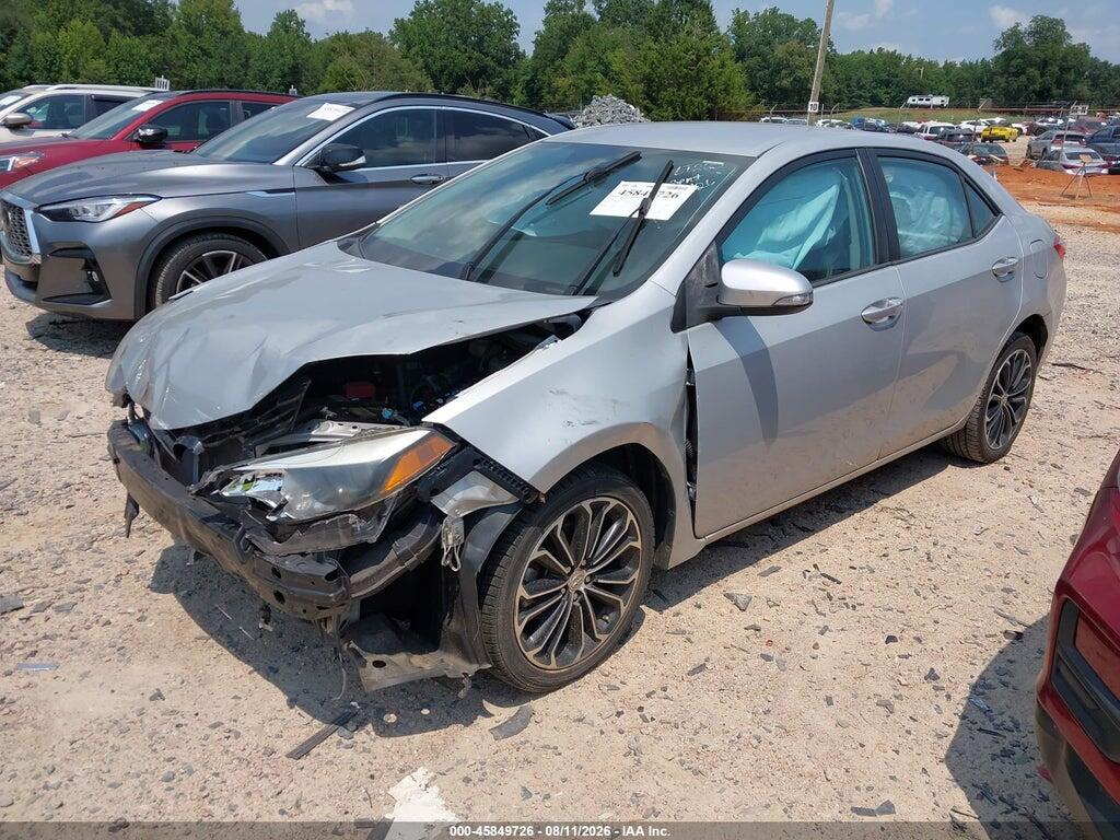 2T1BURHE8FC413347 2015 TOYOTA COROLLA photo no. 2