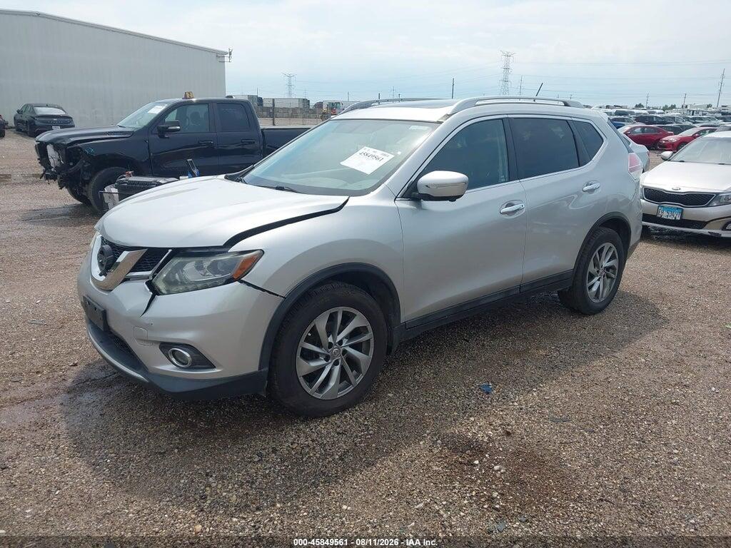 5N1AT2MV9FC767863 2015 NISSAN ROGUE photo no. 2