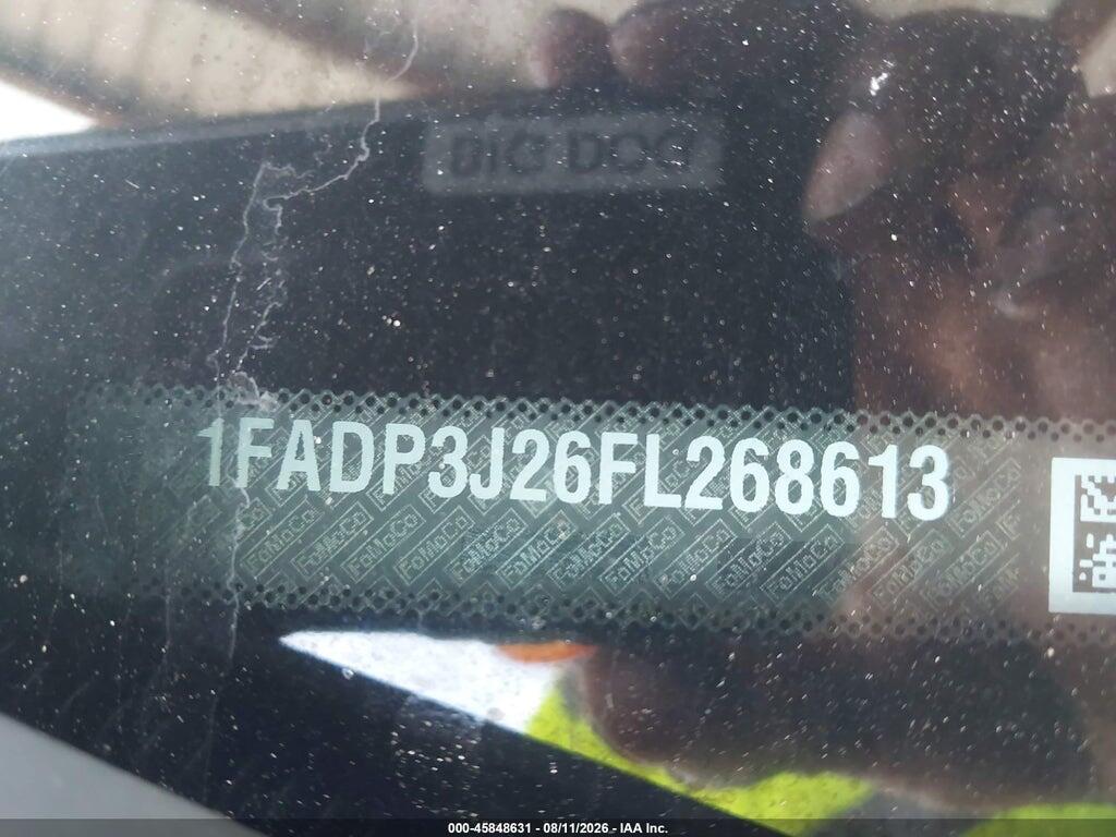 1FADP3J26FL268613 2015 FORD FOCUS photo no. 9