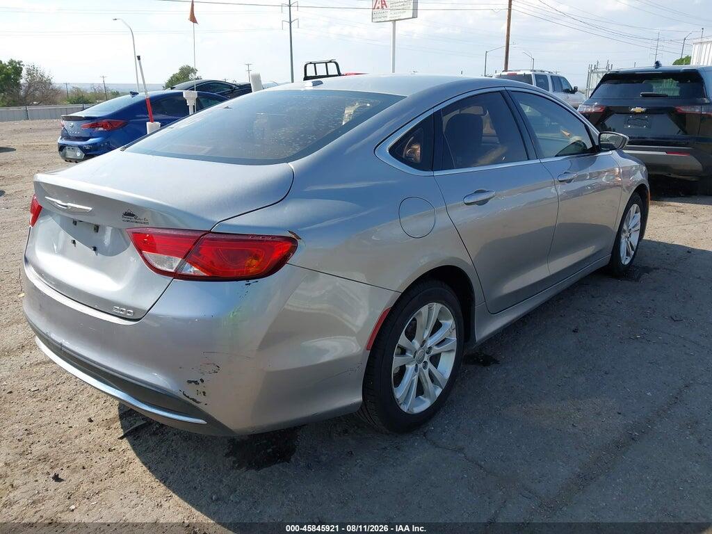 1C3CCCAB2FN660272 2015 CHRYSLER 200 photo no. 4