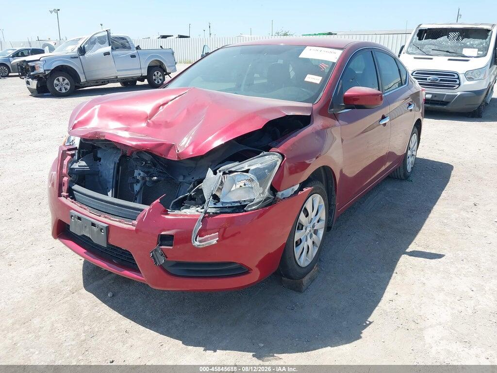 3N1AB7AP0FL689703 2015 NISSAN SENTRA photo no. 2