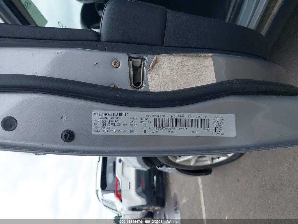 3C4PDDFG4FT748633 2015 DODGE JOURNEY photo no. 9