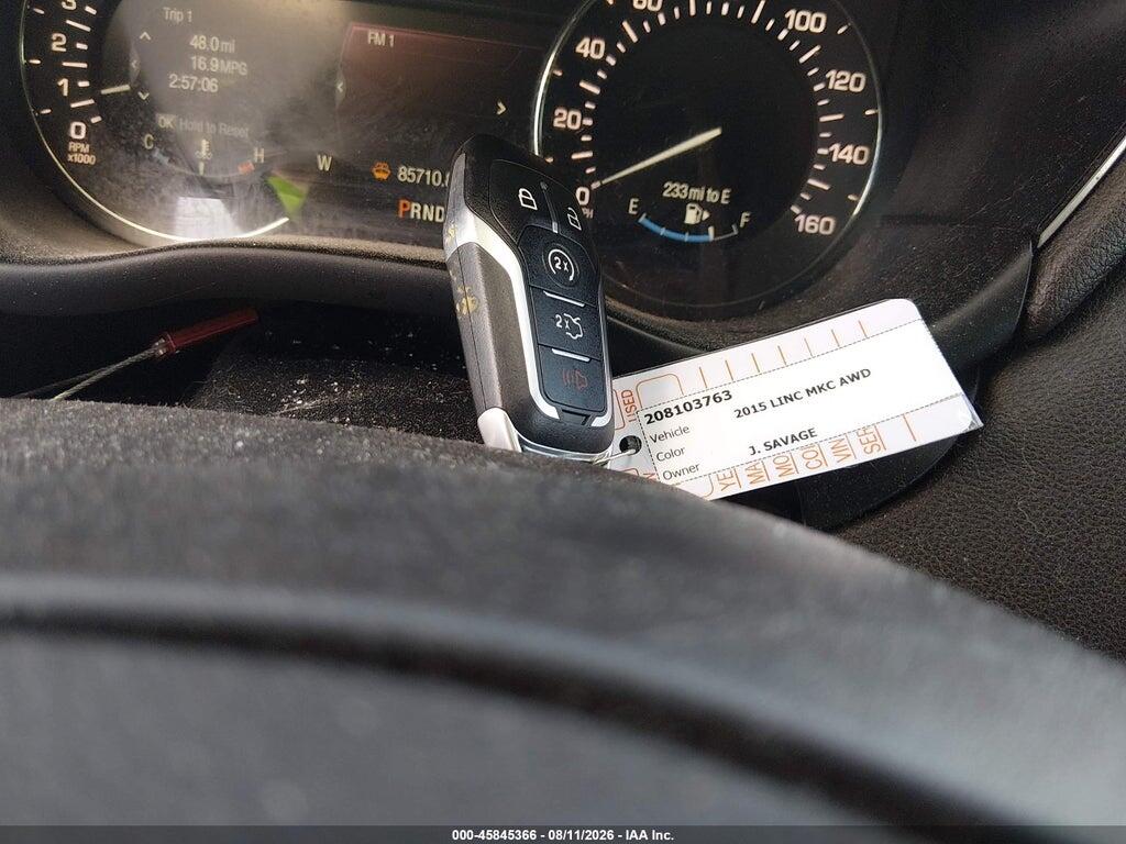 5LMTJ2AH3FUJ40709 2015 LINCOLN MKC photo no. 11