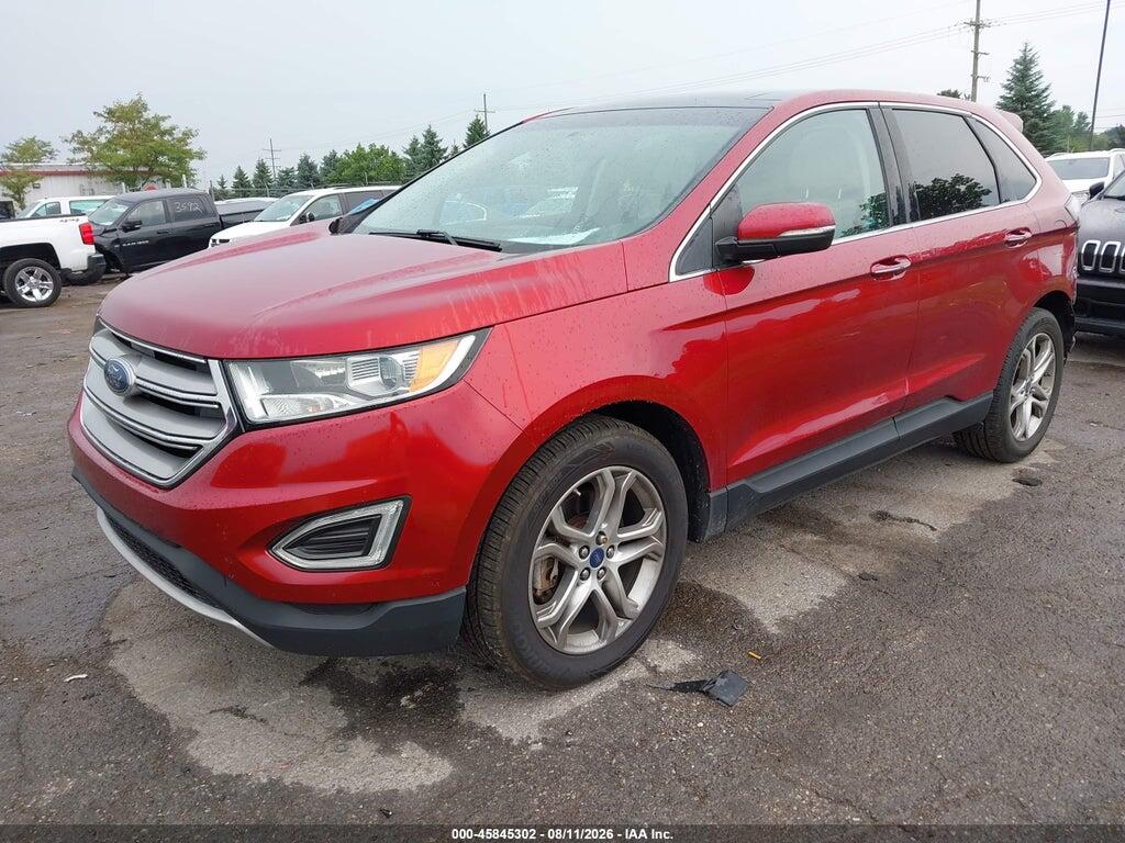 2FMTK4K92FBC41569 2015 FORD EDGE photo no. 2