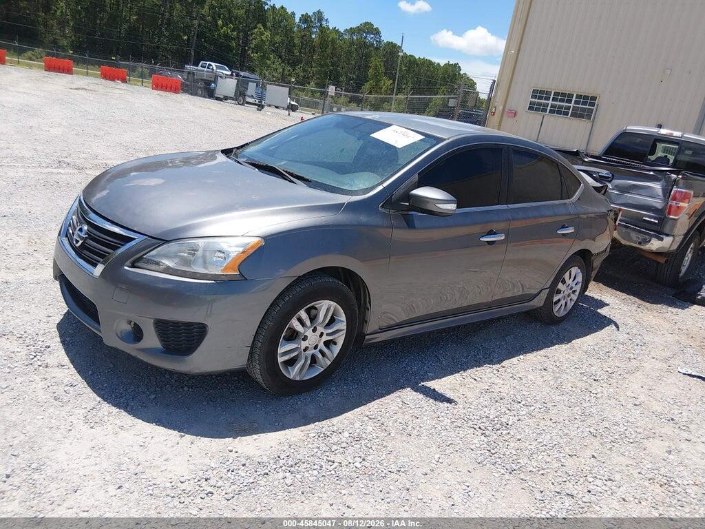 3N1AB7AP2FY324880 2015 NISSAN SENTRA photo no. 2