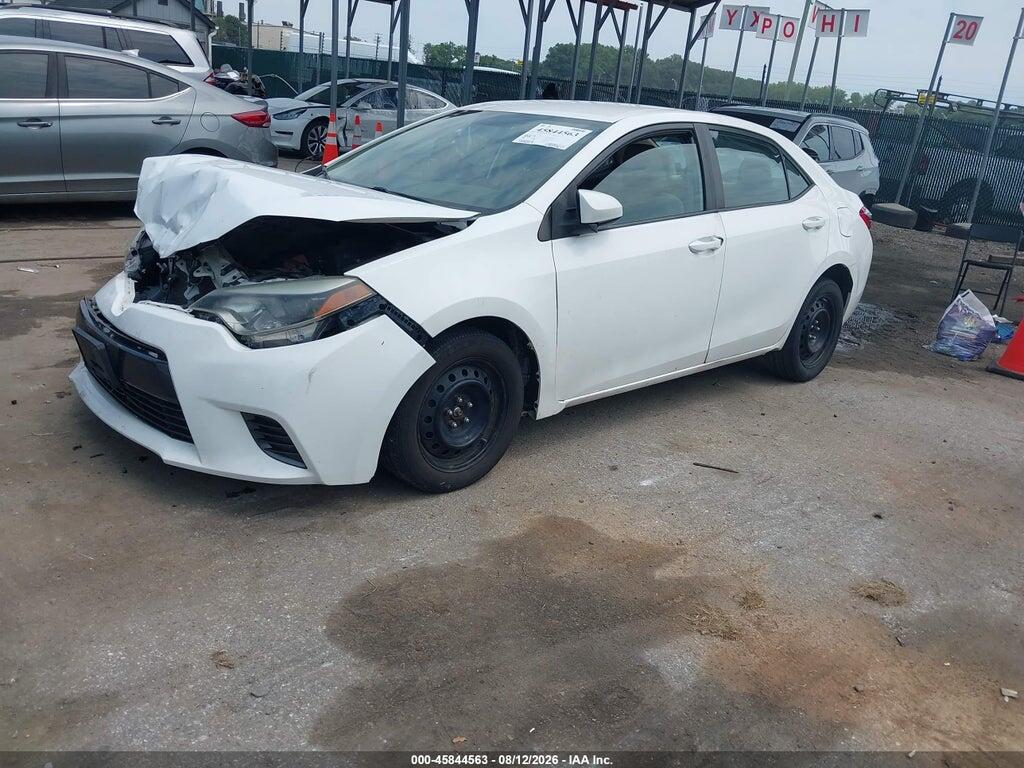 2T1BURHEXFC336805 2015 TOYOTA COROLLA photo no. 2