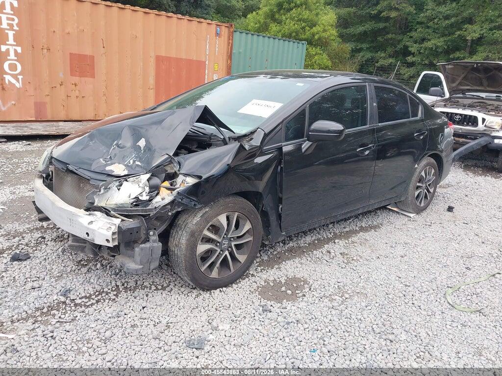 19XFB2F89FE006618 2015 HONDA CIVIC photo no. 2