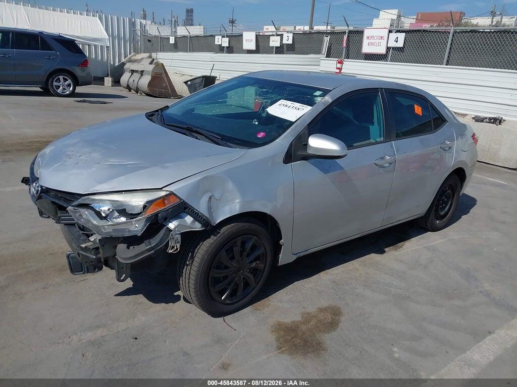 5YFBURHE5FP305431 2015 TOYOTA COROLLA photo no. 2