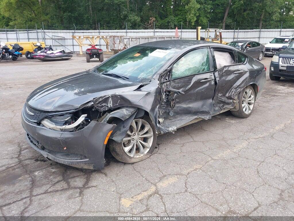 1C3CCCBB8FN727228 2015 CHRYSLER 200 photo no. 2