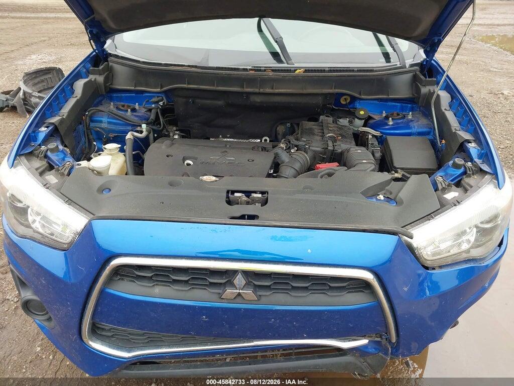 4A4AP3AU6FE021510 2015 MITSUBISHI OUTLANDER SPORT photo no. 10