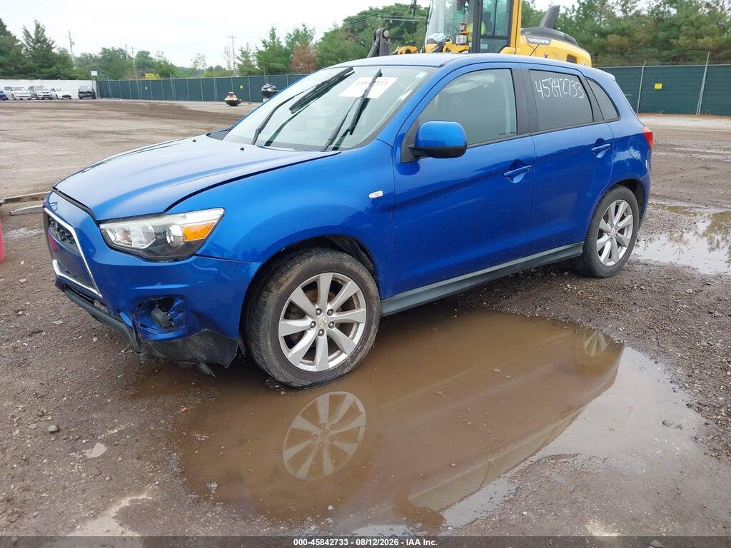 4A4AP3AU6FE021510 2015 MITSUBISHI OUTLANDER SPORT photo no. 2