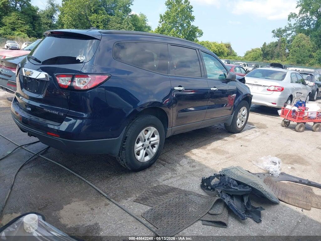 1GNKRFKD2FJ185356 2015 CHEVROLET TRAVERSE photo no. 4
