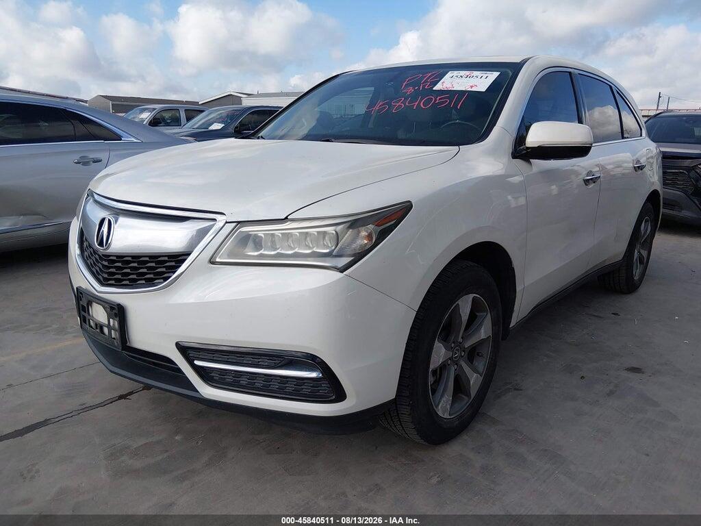 5FRYD3H25FB005055 2015 ACURA MDX photo no. 2