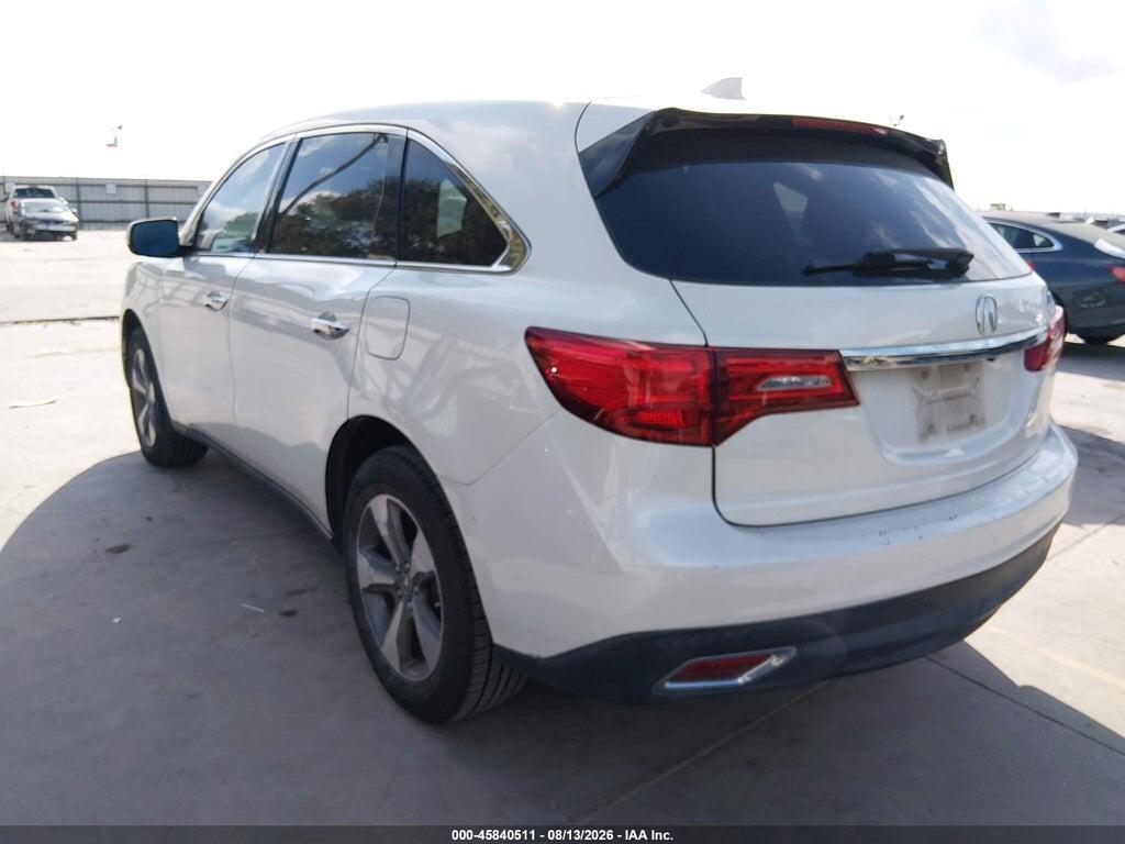 5FRYD3H25FB005055 2015 ACURA MDX photo no. 3