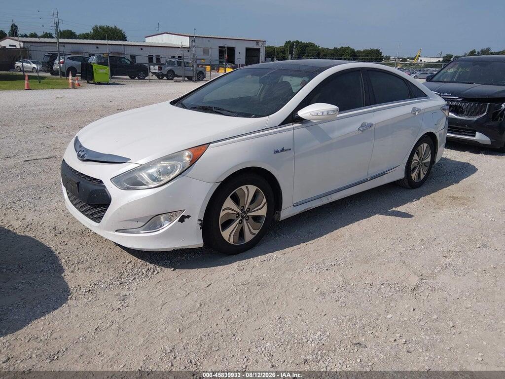 KMHEC4A42FA124713 2015 HYUNDAI SONATA HYBRID photo no. 2