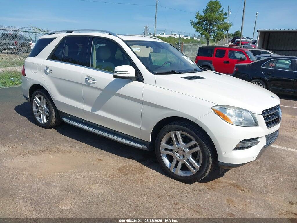 4JGDA5JB0FA469308 2015 MERCEDES-BENZ ML 350 photo no. 1