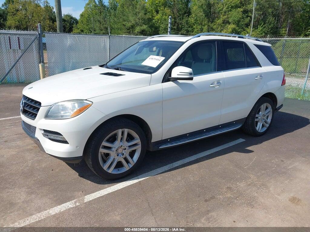 4JGDA5JB0FA469308 2015 MERCEDES-BENZ ML 350 photo no. 2